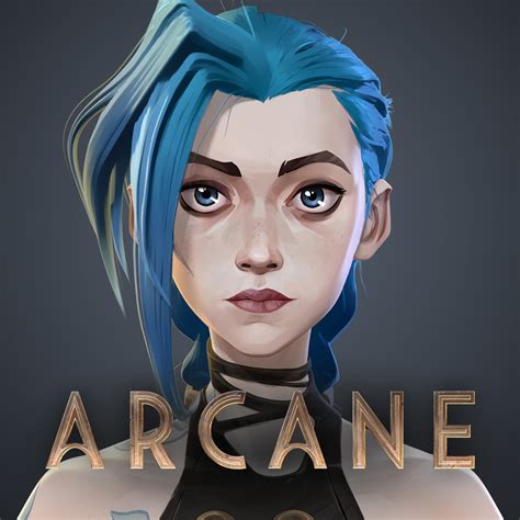 ArtStation - ARCANE - Jinx - Modeling & Texturing