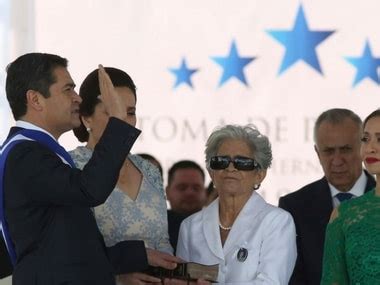 Juan Orlando Hernandez sworn in as Honduran President for second term amid protests – Firstpost