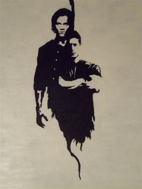 Supernatural Painting by ChananaTaecItOff on DeviantArt