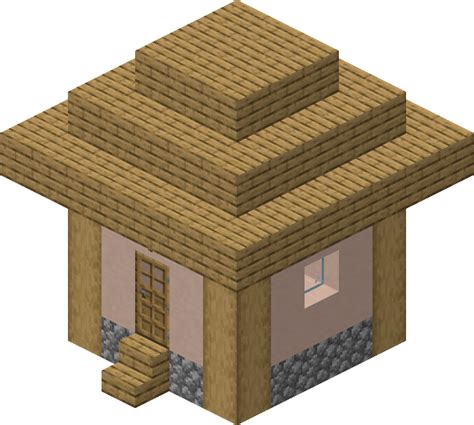 Village/Structure/Blueprints/Plains small house 2 blueprint – Official Minecraft Wiki