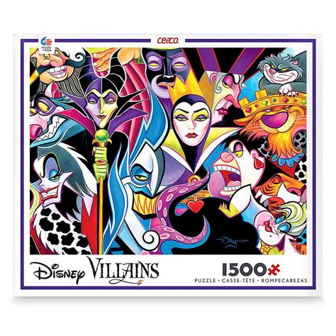 Product Image of Disney Villains Jigsaw Puzzle by Ceaco # 1 | Disney ...