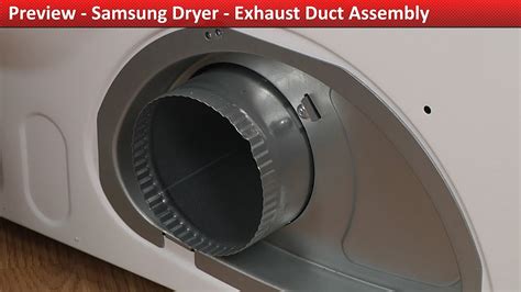 Exhaust Duct Assembly issues - Samsung Dryer - Repair & Diagnostic ...