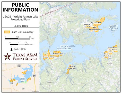 Txtxs Wright Patman Lake Prescribed Fires 2022 Incident Maps | InciWeb