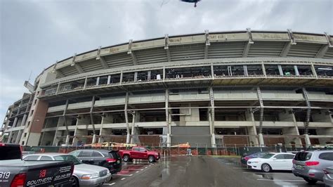 Bryant-Denny Stadium renovation progress, May 2020 - YouTube