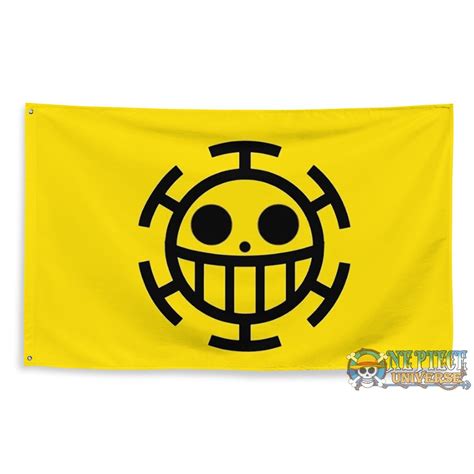 Heart Pirates Flag (Trafalgar Law Jolly Roger) | One Piece Universe Store