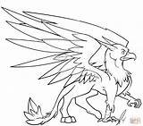 Griffin coloring page  Free Printable Coloring Pages sketch template