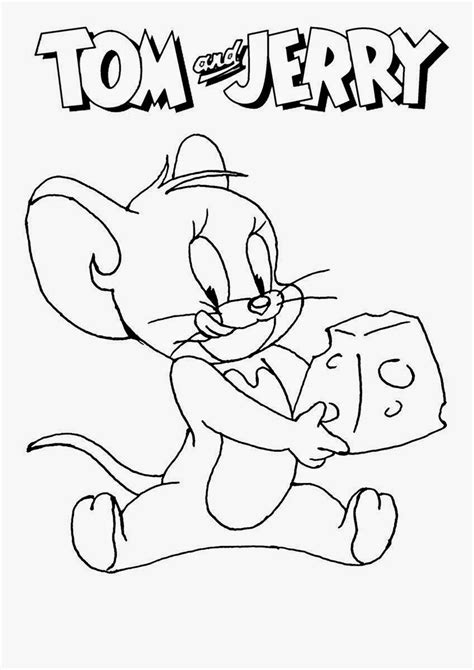 Pencil Drawings Tom And Jerry Coloring Pages