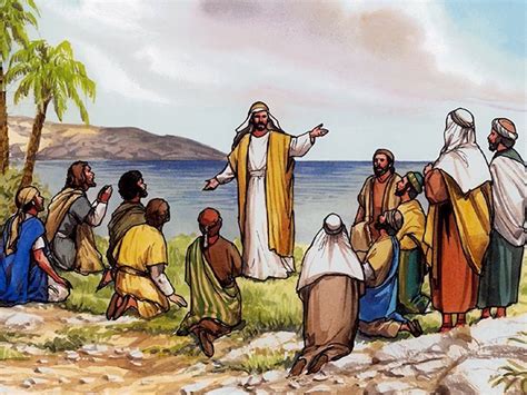 Free Visuals: The Great Commission Jesus commissions His disciples to ...