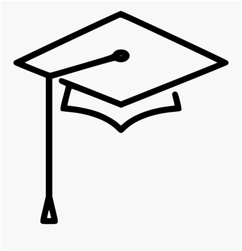 Graduation Cap - Graduation Cap Png White , Free Transparent Clipart - ClipartKey