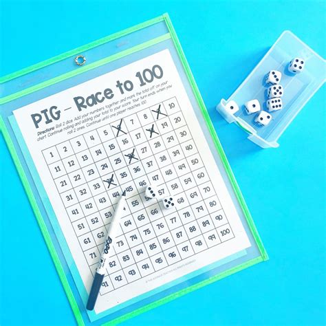 6 Dice Games for Math That Are Simple and Fun (+FREEBIE) - The Average ...