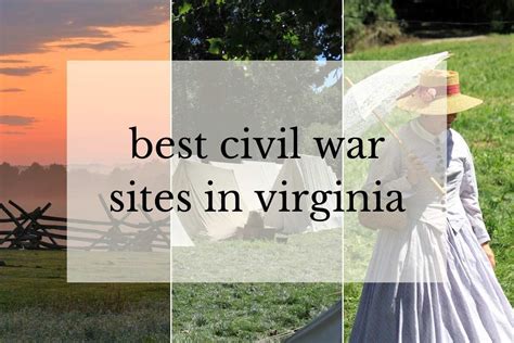 9 Historic + Beautiful Virginia Civil War Sites {Must See for History ...