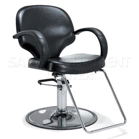 Black Stylish Salon Styling Chair - Salon Equipment Center