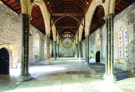 Winchester Great Hall is one of the only surviving parts of Winchester Castle and home now to ...