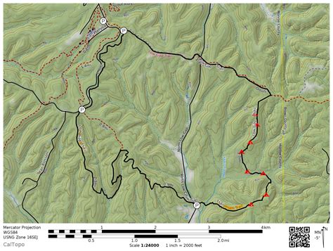 Morgan-Monroe SF: Low Gap Trail - Backcountry Sights