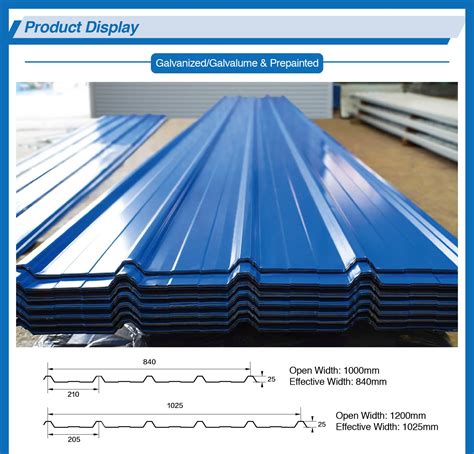 10 Ft Galvanized Steel Corrugated Roof Panel - Buy Roof Panel,10 Ft Galvanized Steel Corrugated ...