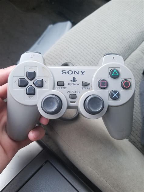 I found the holy Grail of PlayStation controllers today for $10 : psx