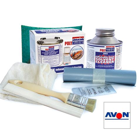 AVON Professional Repair Kit - Hypalon - Polymarine RIB Inflatable boat ...