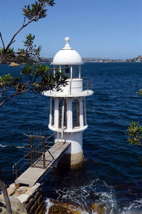 Cremorne Point Lighthouse Sydney Harbour Stock Photos - Free & Royalty ...