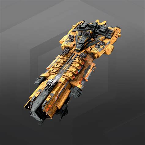 3D Model Dreadnought - TurboSquid 1433239