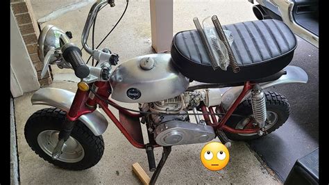 How to repair a vintage mini bike FREE PLANS https://www.ebay.com/itm/324654045174 - YouTube