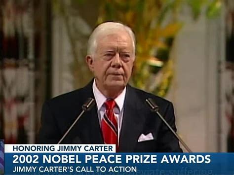 The significance of Jimmy Carter`s Nobel Peace Prize speech