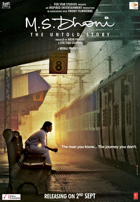 M.S. Dhoni: The Untold Story (#5 of 8): Mega Sized Movie Poster Image ...