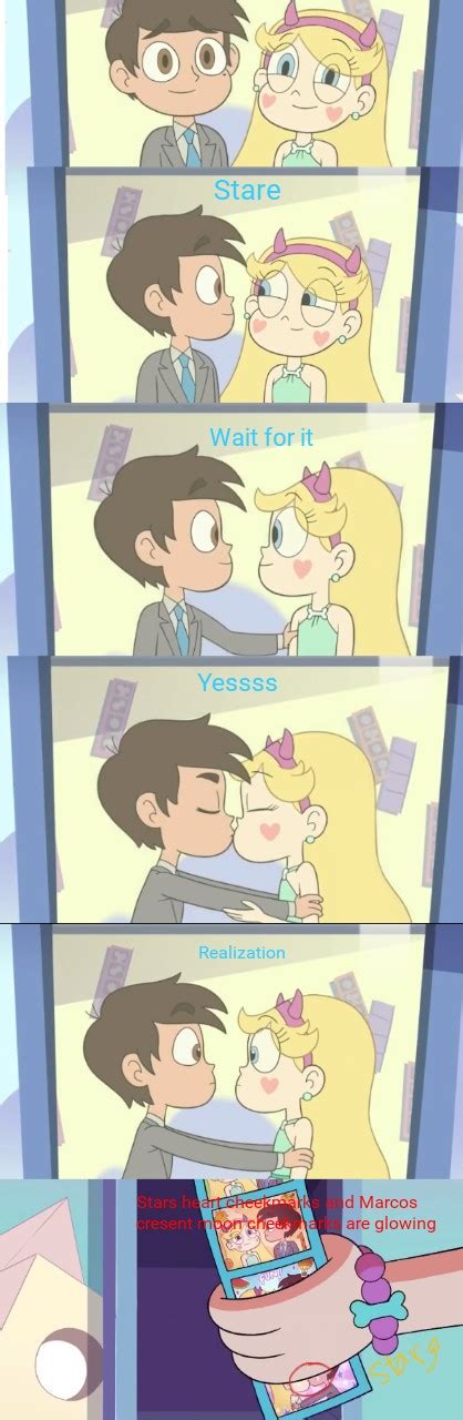 The starco kiss by LovefromJackie on DeviantArt