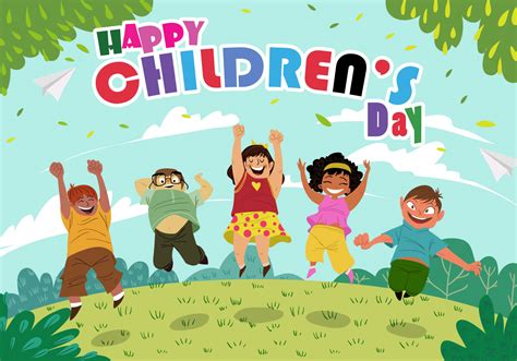 Happy Childrens Day 125062 Vector Art at Vecteezy