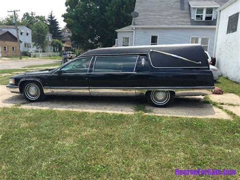 1995 Cadillac Fleetwood Hearse Black ⚰️ Hearse for Sale Archive