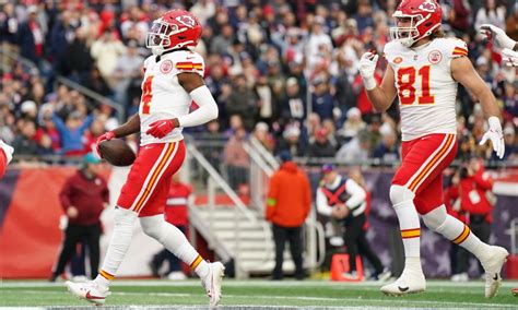 WATCH: Chiefs WR Rashee Rice scores tricky touchdown vs. Patriots