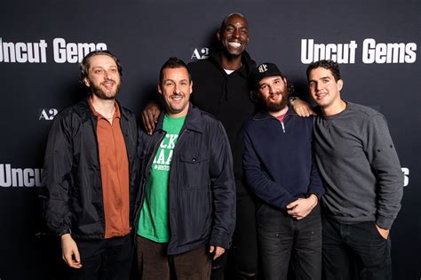 Adam Sandler & Kevin Garnett Attend "Uncut Gems" Boston Premiere