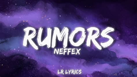 NEFFEX - Rumors (Lyrics) - YouTube