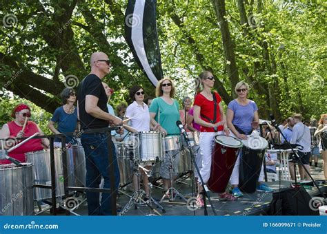 Group of Percussionist Musicians Performing Editorial Photo - Image of ...