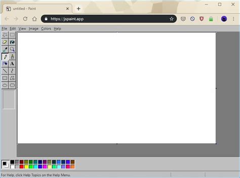 Il clone di Paint di Windows online – DUMMY-X