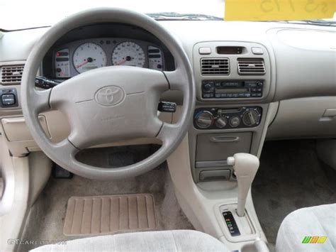 Toyota corolla dashboard