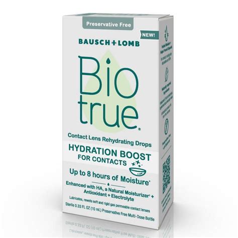 Biotrue Hydration Boost Contact Lens Rehydrating Eye Drops - 0.33 fl oz 0.33 fl oz | Shipt