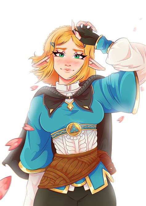 [OC] Zelda Fanart I did recently!💗 : r/zelda