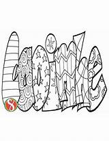 Free CAOIMHE Name Coloring Pages — Stevie Doodles sketch template