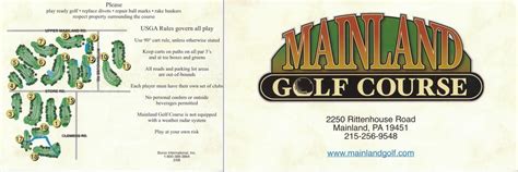 Mainland Golf Course - Course Profile | Course Database