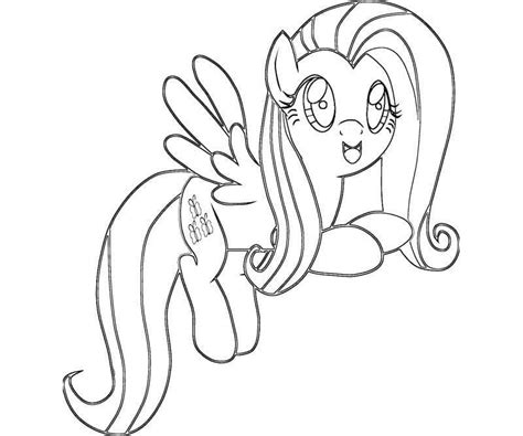 Desenhos de Fluttershy Grátis para Colorir e Imprimir - ColorirOnline.Com