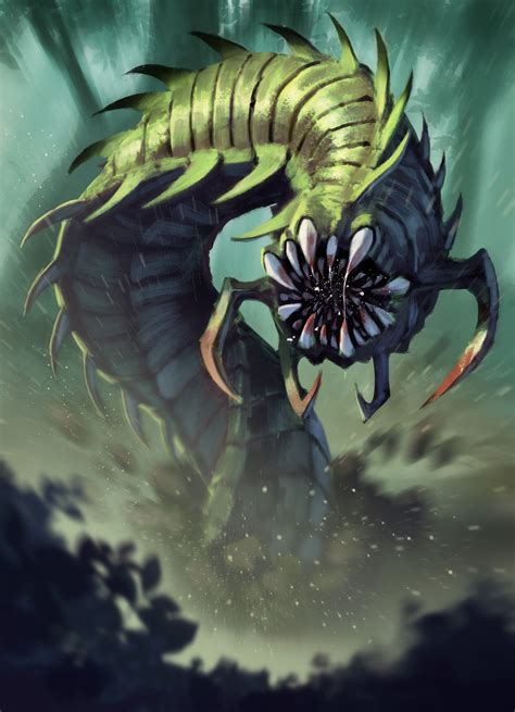 Canh Nguyen - Monster Card: Giant worm