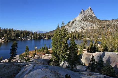 Cathedral Lakes Trail Highlights: Cathedral Peak and Upper Cathedral Lake