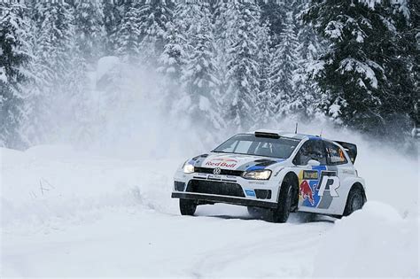 HD wallpaper: Turn, Drift, Car, Rally Cars, Winter, Snow, VW Polo, WRC ...