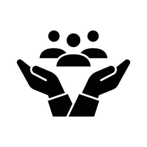 Inclusion social equity icon. Simple solid style. Help, support, gender ...