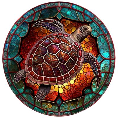 Stained Glass Round PNGs for Free Download