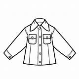 Premium Vector  Denim jacket For Girls Outline coloring On A White sketch template