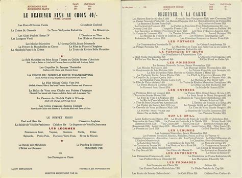 James Walsh Food And Movie Diary: Old Menu And Photos The Savoy Hotel In London Circa 1965 / Old ...