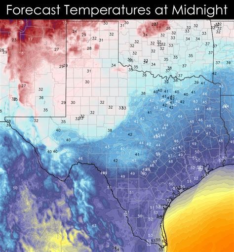 Texas Weather Forecast for New Year's Eve Festivities