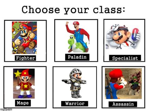 choose your class - Imgflip