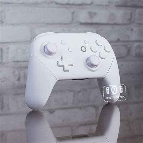 Nintendo Switch Pro Controller White on White Mod Minimalistic - Etsy